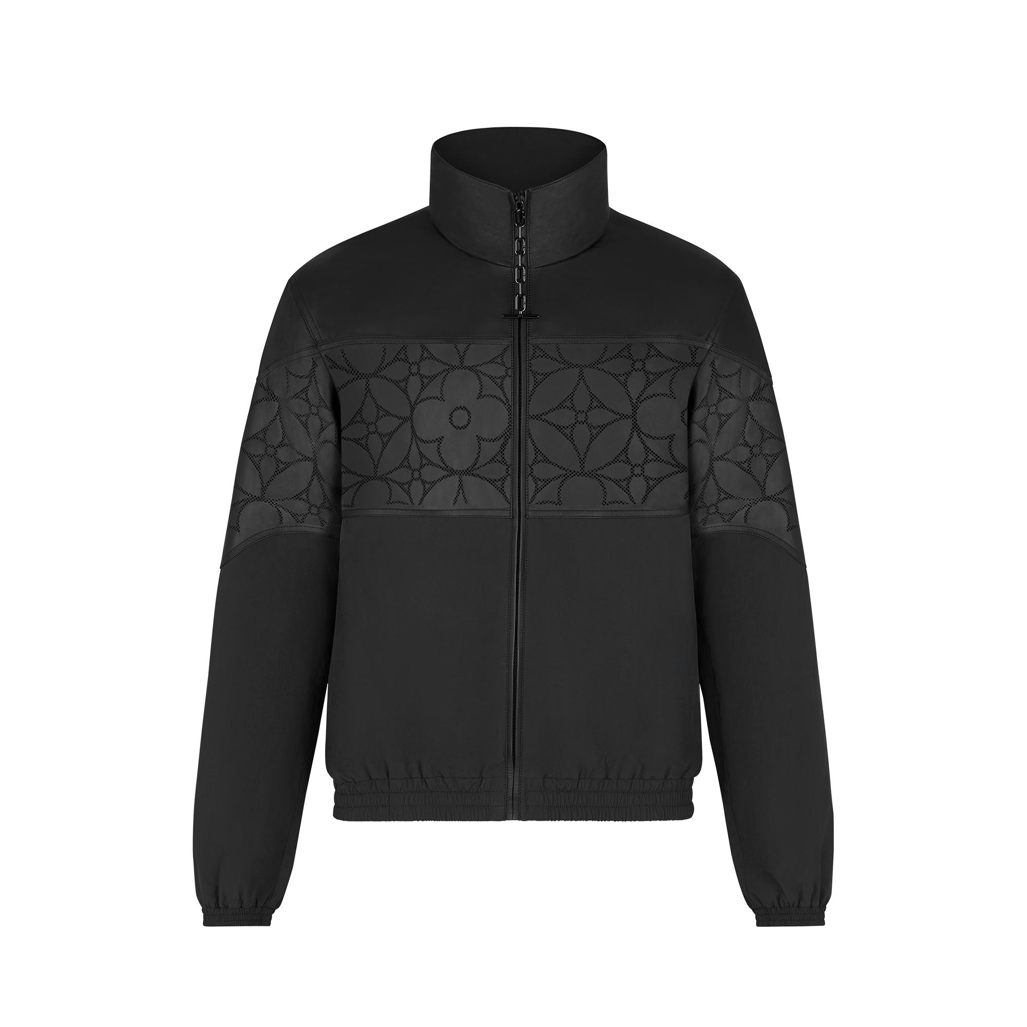 Monogram Flower Mix Leather Blouson - Ready to Wear | LOUIS VUITTON